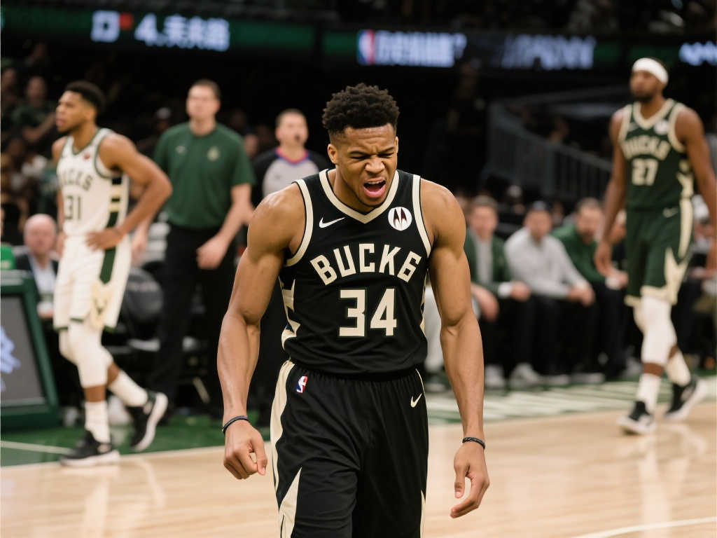 雄鹿35秒惊天逆转惨遭淘汰 字母哥赛后情绪失控连爆冲突